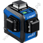 ЗУБР КРЕСТ 3D, лазерный нивелир, Профессионал (34909)