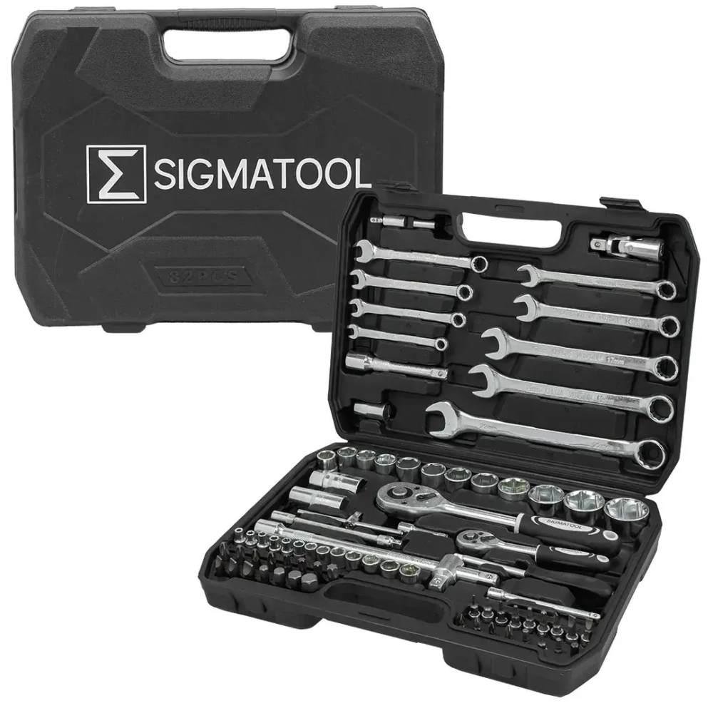 Набор инструментов 82пр. 1/4'', 1/2'' SIGMATOOL Sigmatool-4821-5