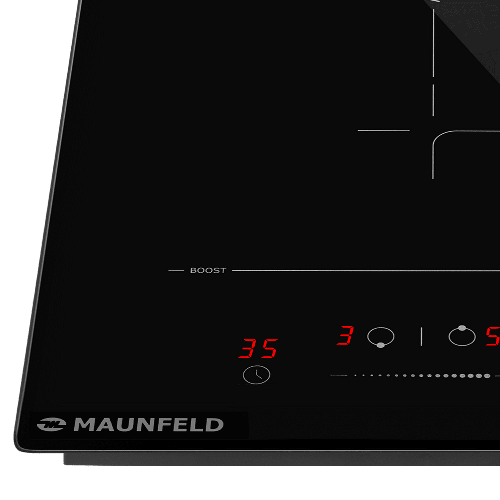 Встраиваемая индукционная варочная панель Maunfeld AVI3028SFBK