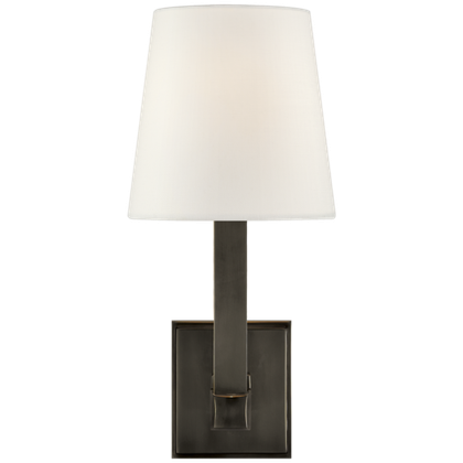 Настенный светильник Visual Comfort Square Tube Single Sconce