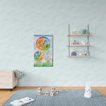 Игровой стенд Календарь природы с карманами 286