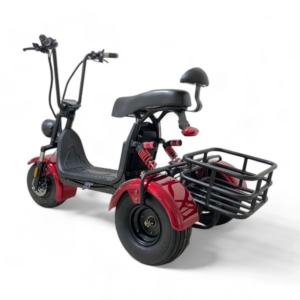 Электротрицикл CityCoco X5 trike mini красный