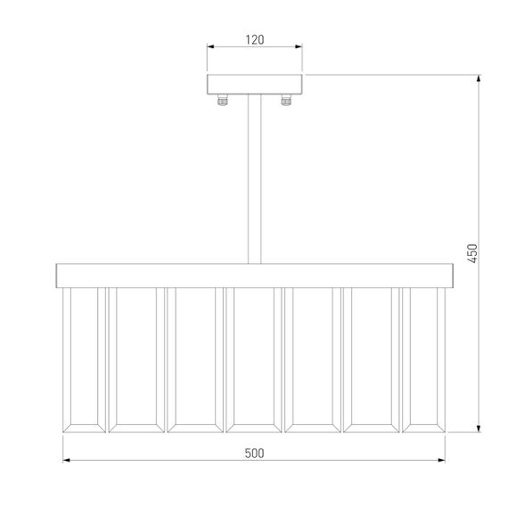 Потолочная люстра Bogates Eclipse 358/5 Smart