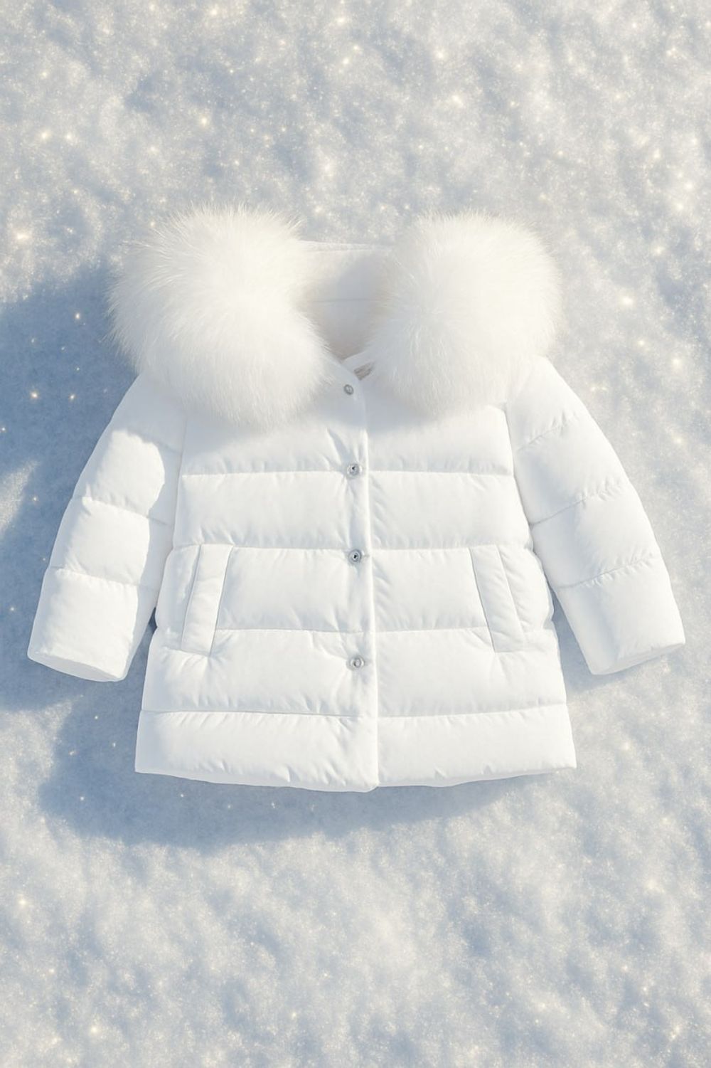 Пуховое пальто Yves Salomon, 128