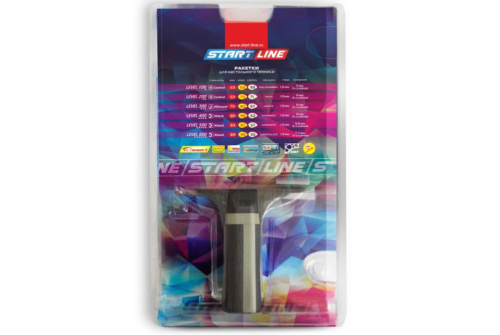 Теннисная ракетка Start line Level 600 New (анатомическая) 12703
