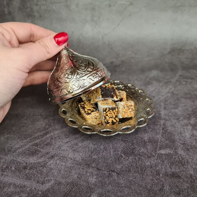 Лукумница "Традиционная" с крышкой/ACAR. Турция (античная бронза)