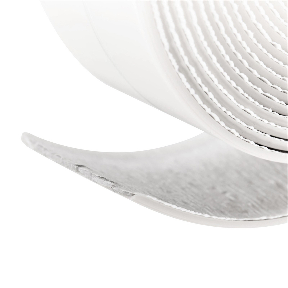 Лента бордюрная самоклеящаяся Аккурат 60мм*3,35м БЕЛАЯ