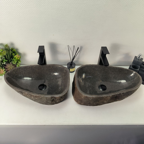 Раковина из речного камня ПАРА! RS-64964 53*34*14 0866