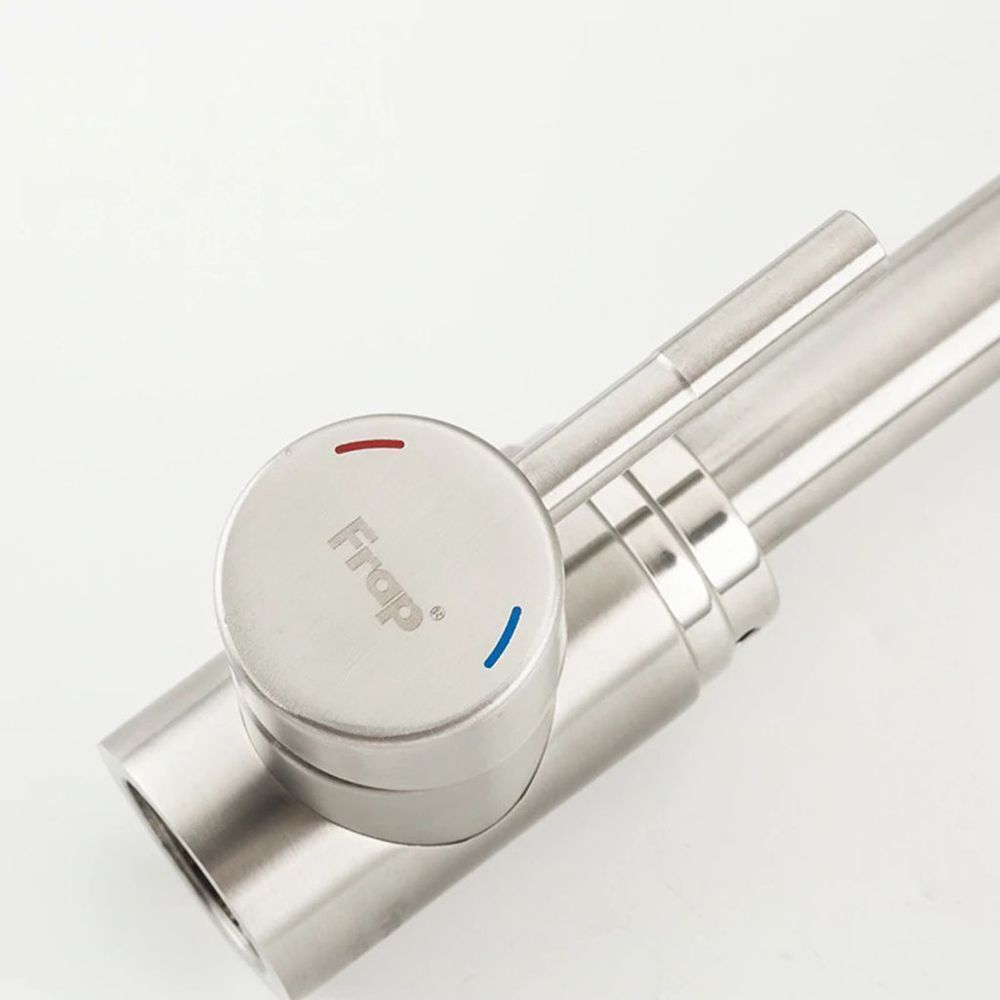 Смеситель для кухни, Frap, с картриджем, нерж, F41899-1