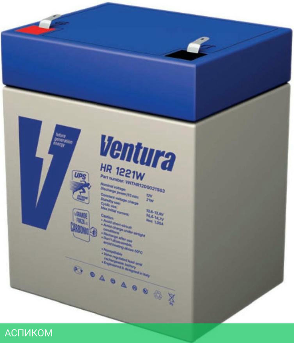 Аккумулятор для ИБП Ventura HR 1221W