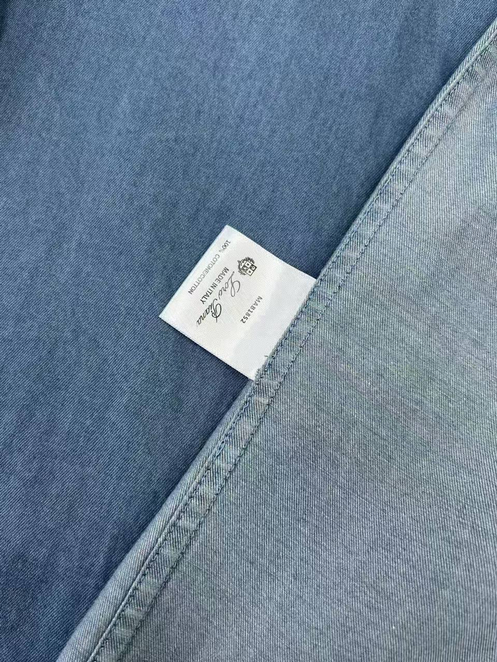 Джинсовая рубашка Loro Piana