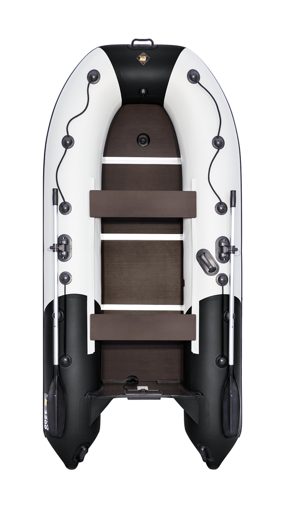 Ривьера 3200 СК серый-черный + PARSUN T 5.8 BMS (комплект лодка + мотор)