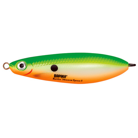 Незацепляйка RAPALA Rattlin' Minnow Spoon RMSR08 / 8 см, 16 г, цвет GSU