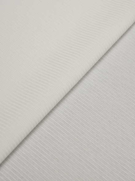 Микрофибра бельевая в рубчик матовая эластичная белая