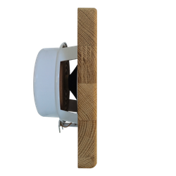 Влагостойкий динамик с декоративной дубовой сеткой SW 525 Wood AMG SQUARE, для бани и сауны