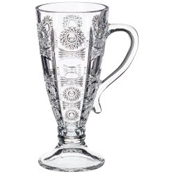 НАБОР ИЗ 4-Х КРУЖЕК "MUZA CRYSTAL" 250 МЛ. ВЫСОТА=16,5 СМ. (КОР=12НАБ.)