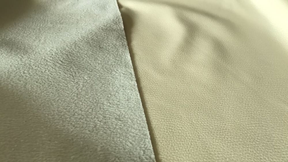 Искусственная замша Панамера 01 молочный