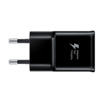 Сетевое зарядное устройство Samsung EP-TA20, USB-A + кабель Type-C, 15Вт, Black (Черный)