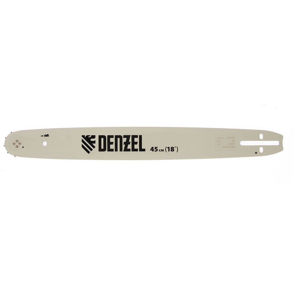 Шина для бензопилы DGS-5218, длина 45 см (18&quot;), шаг 0,325&quot;, паз 1,5 мм, 72 звена Denzel (2)