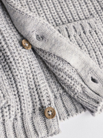 Вязаный кардиган для малышей Next B00-979, Серый