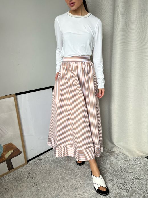 Хлопковая юбка Tara Jarmon, S-M