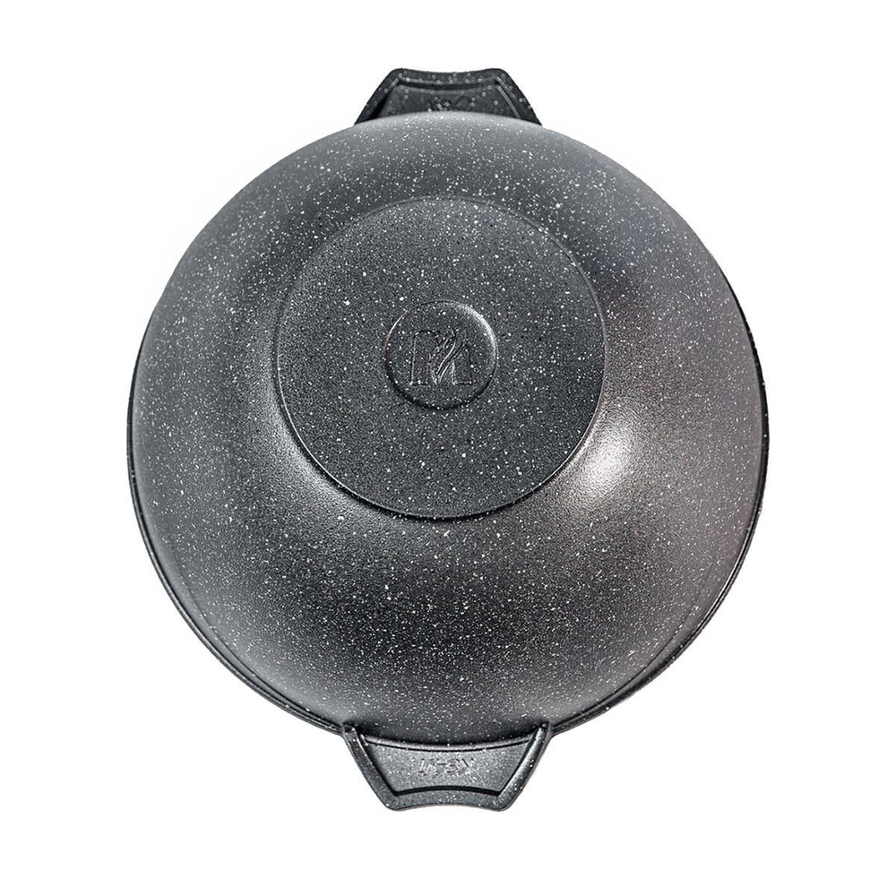 Казан алюминий, антиприг, 6 л, Гранит, с крыш, Мечта, 56701