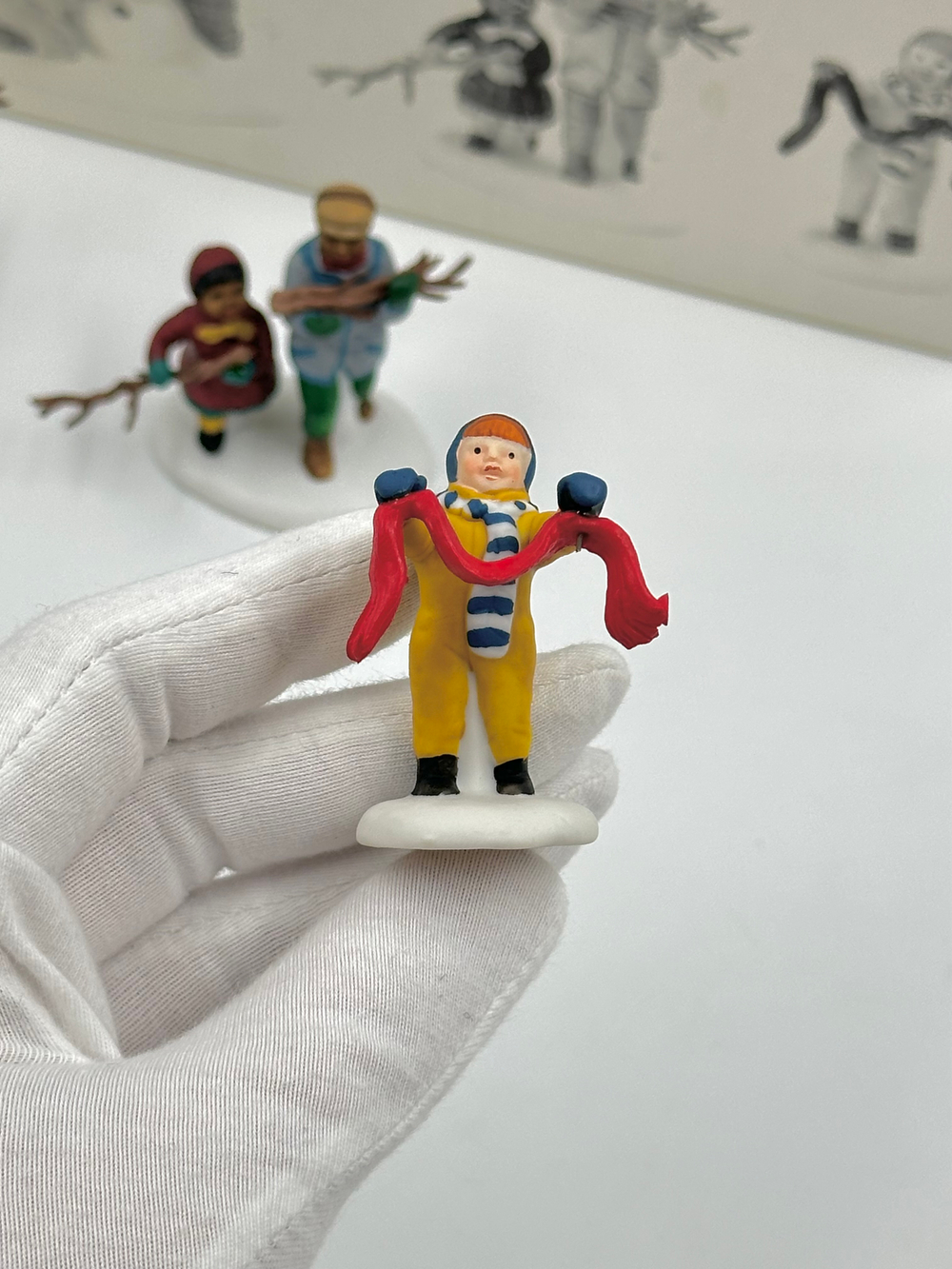 Набор фигурок Игра в снежки Department 56