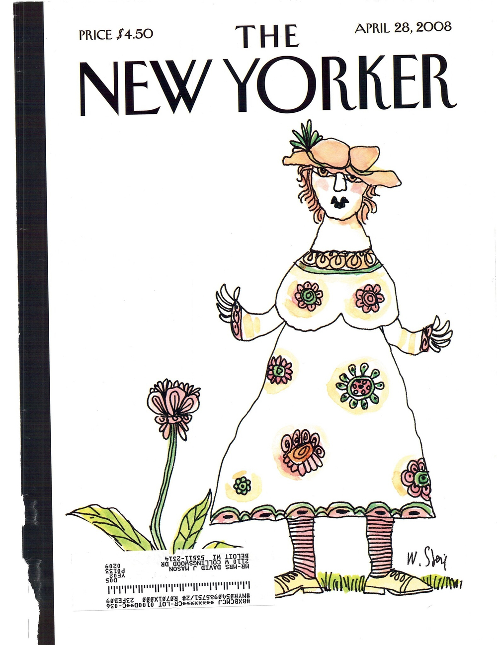 Журнал The New Yorker 28-04-2008, обложка