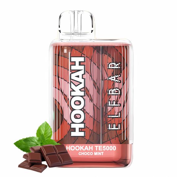 ELFBAR HOOKAH ТЕ5000 - Choco Mint (0.5% nic)
