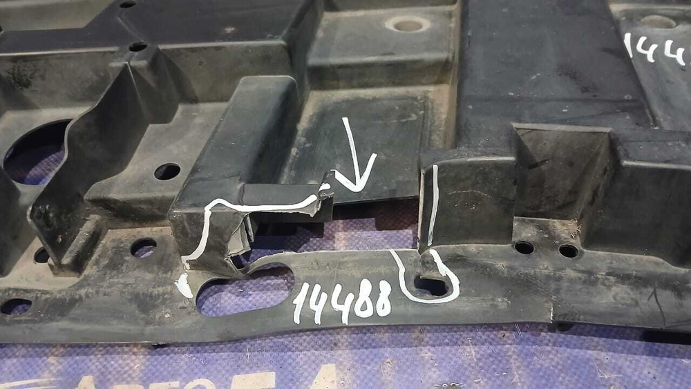 Защита бампера NISSAN NOTE 2012-2016