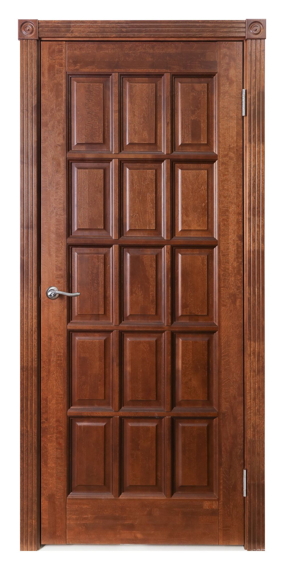 Межкомнатная дверь Vilario Шарден античный орех глухая