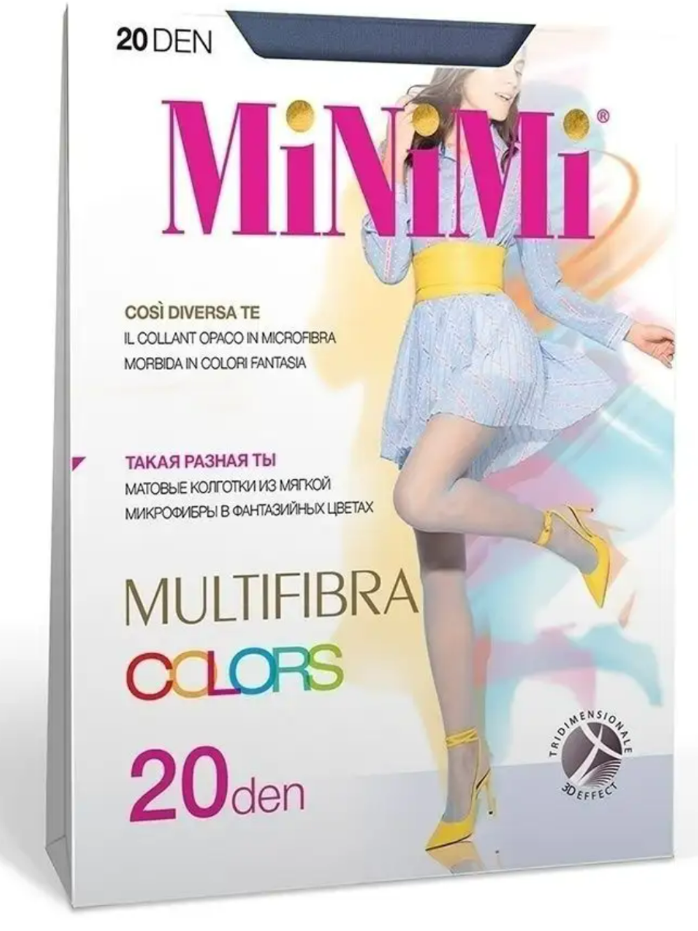 MiNiMi MULTIFIBRA COLORS 20 3D