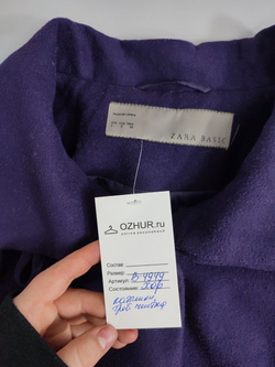 Пальто Zara лаконичное 44 размер