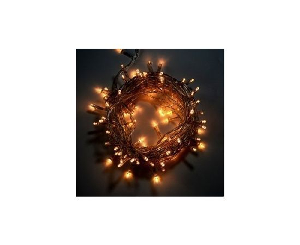 Гирлянда ECOLA Нить наращиваемая 10м 160Led 4000K (IP44) (N5YV10ELC)