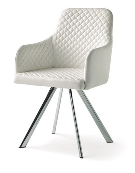 Крутящийся стул DUPEN DC-112 Белый