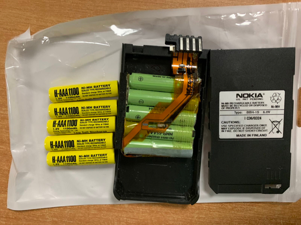 Ремонт аккумулятора Nokia BBH-1S 6V