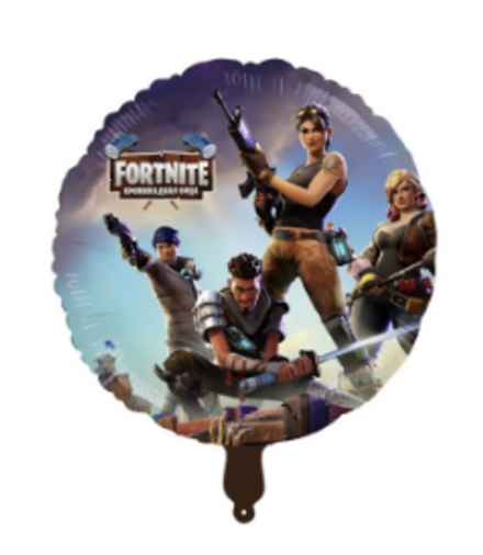 К 18" Круг Битва героев Игра FORTNITE фортнайт 40 см.