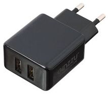 Блок питания Ginzzu GA-3311UB 2×USB / 5 В / 3100 мА