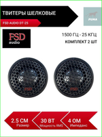 Твитеры автомобильные пищалки FSD audio DT-25 ()