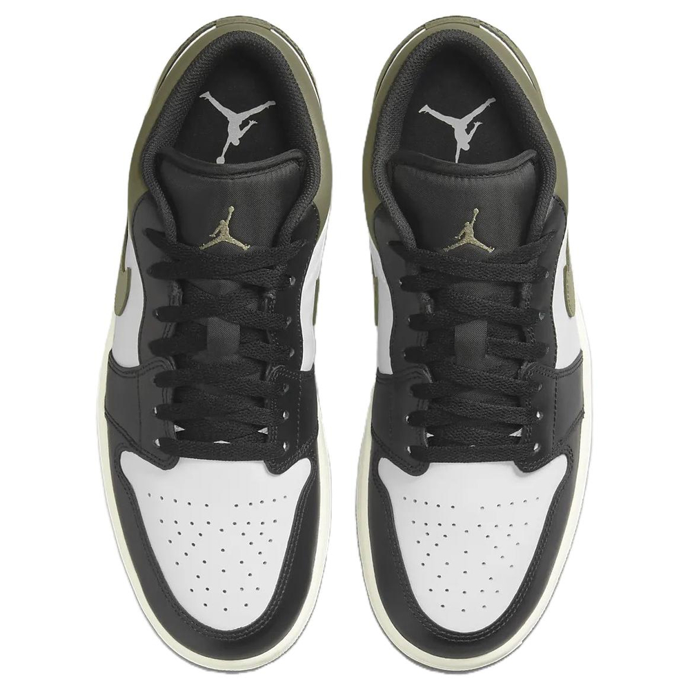 Jordan 1 Low Black Toe Medium Olive