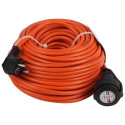 Удлинитель силовой ЭРА UPx-1e-3x1.5-30m в бухте c заземлением 1 розетка 30м ПВС 3х1.5мм2 | Силовые удлинители