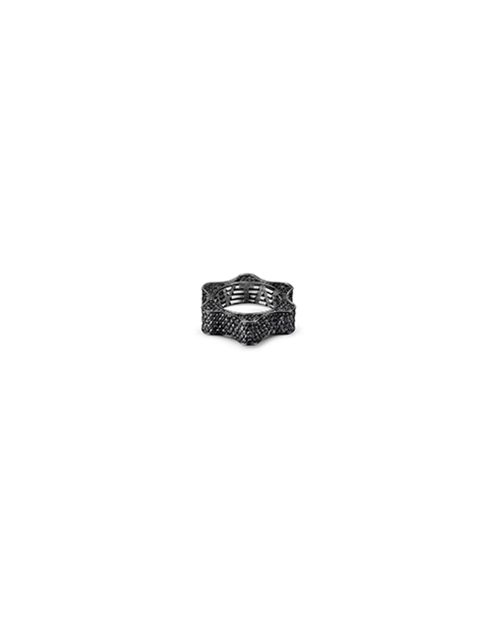Obsidian Bedazzled Meatgrinder Ring | Аутло