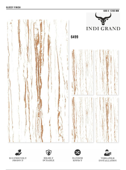 Керамогранит glossy №6, 60х120, 6499