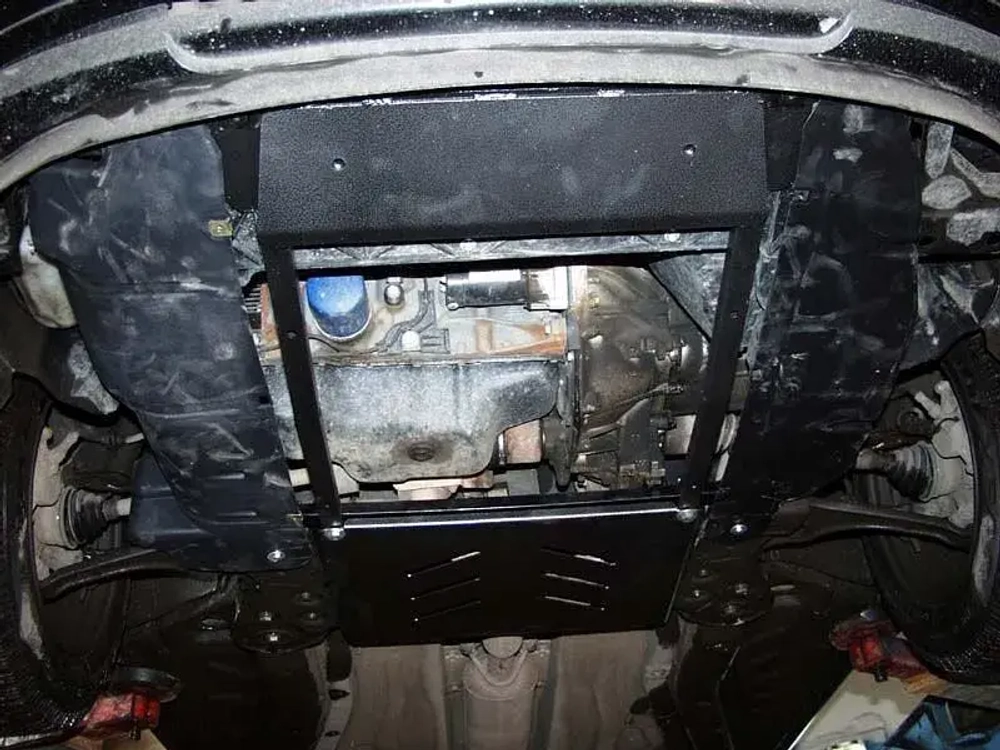 Защита картера и КПП Sheriff для Fiat Stilo (192) 2001-2007 арт.07.0472