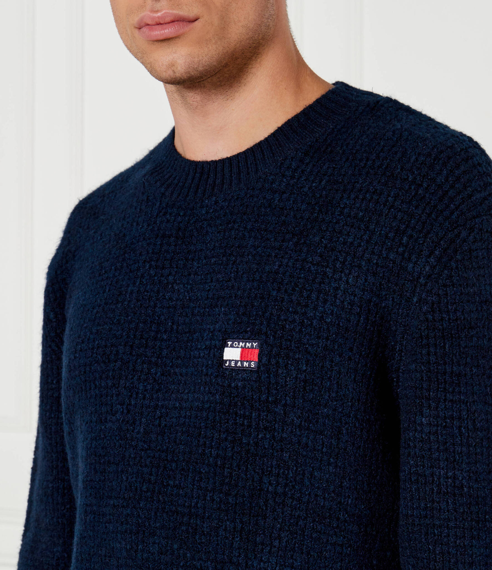 Свитер Tommy Jeans - темно-синий(DM0DM19431)