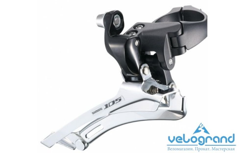 Переключатель передний Shimano 105 FD-5700, 2x10 ск., хомут