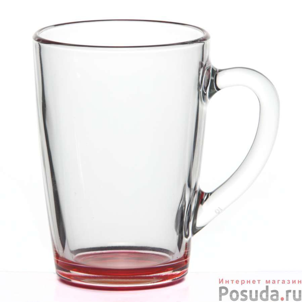 Кружка стекло 250 мл ЧАЙНАЯ ЛАК МИКС опытный стекольный