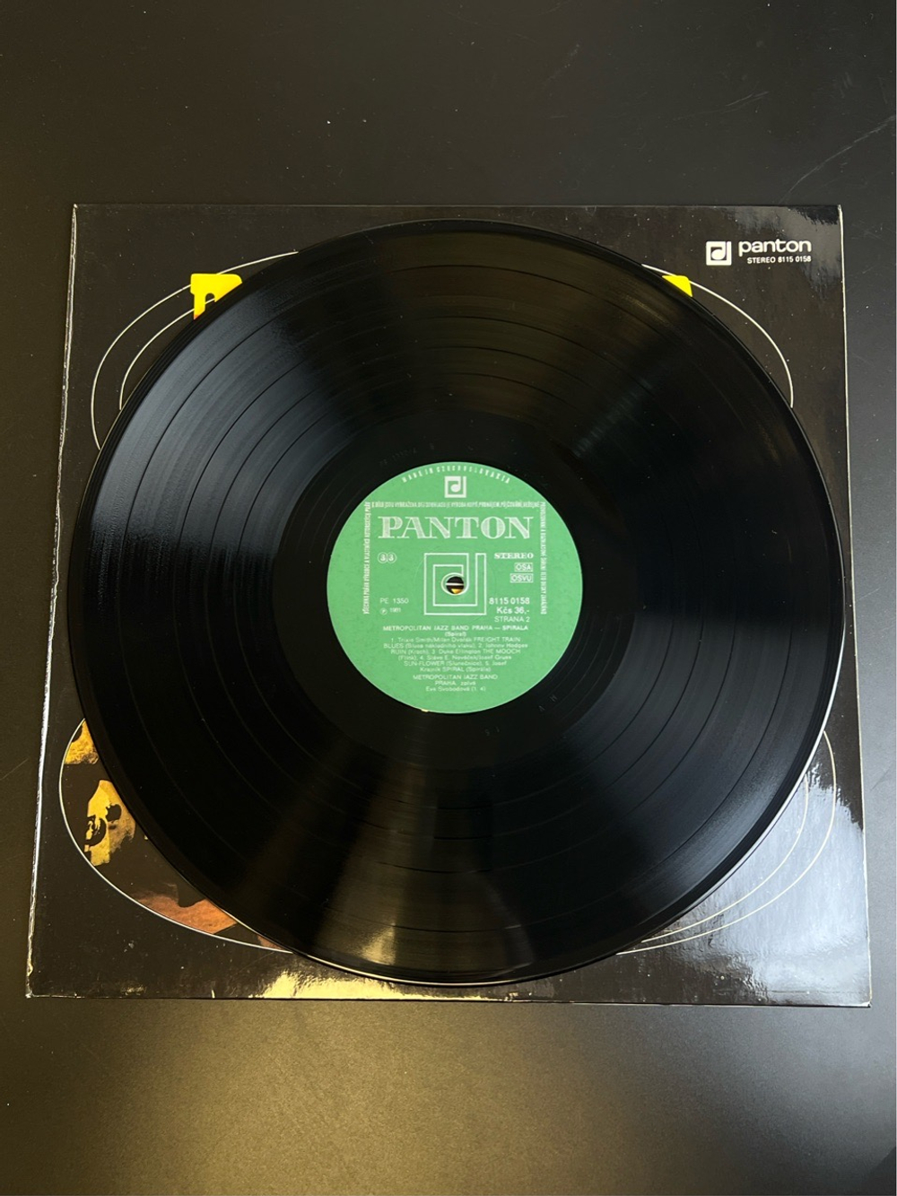 LP Metropolitan Jazz Band Praha. Джаз. Виниловая пластинка 12 дюймов. Panton Чехословакия 1980 год.