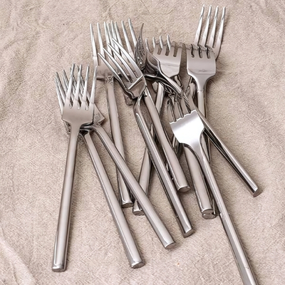 Столовая вилка «Саппоро бэйсик» - 19 см. (Цвет: серебристый)