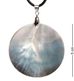 ШК-55/134-F Кулон из перламутра «Сова»